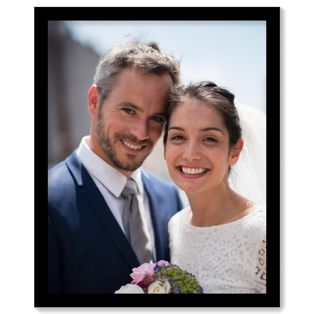 Personalised Photo Upload - Black Framed Print | Printzware