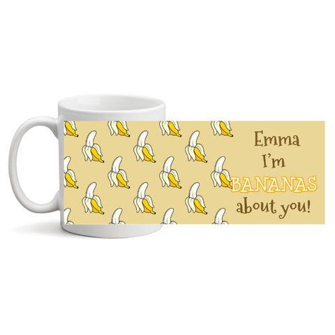 Bananas About You- Personalized Mug
