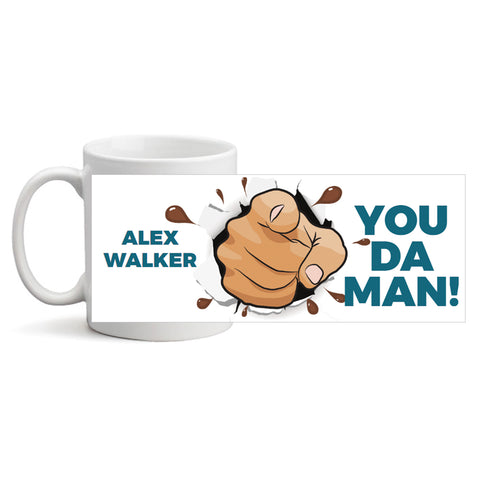 Da Man - Personalized Mug