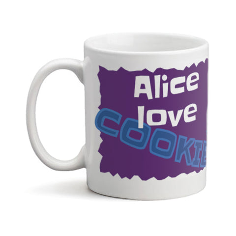 Love Cookie Monster - Personalized Mug