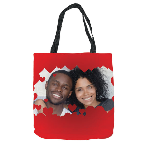 Loveheart Couple - Tote Bag