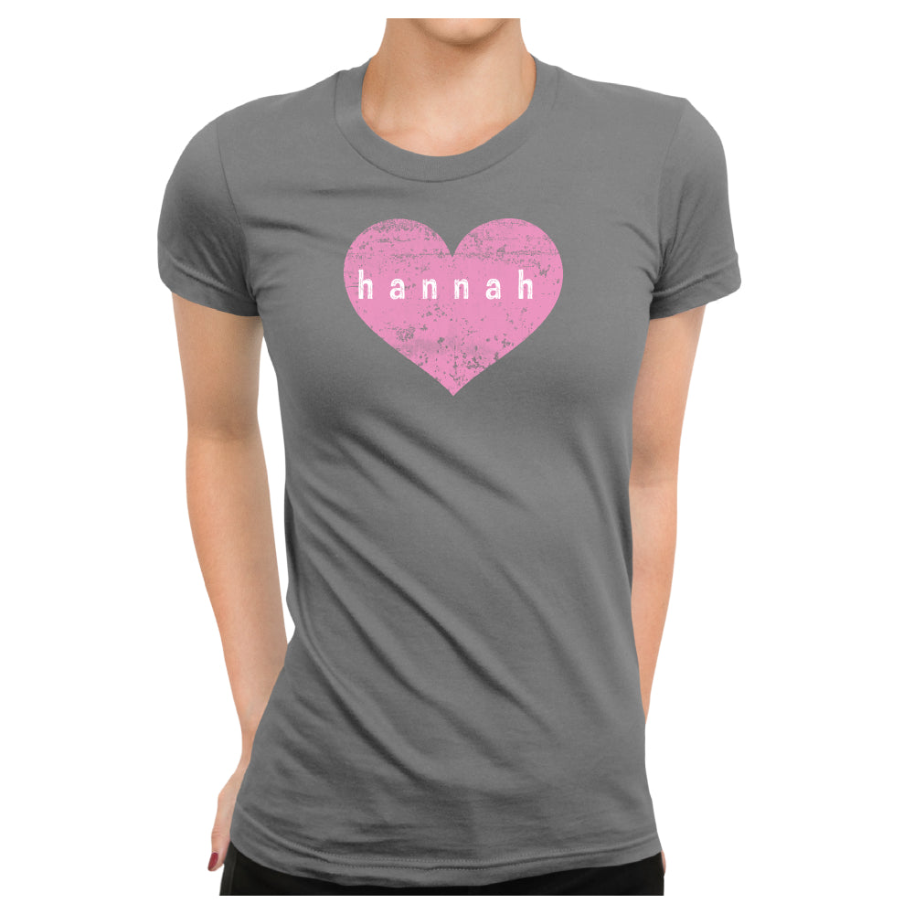 Love-heart - Personalised Female T-shirt | Printzware