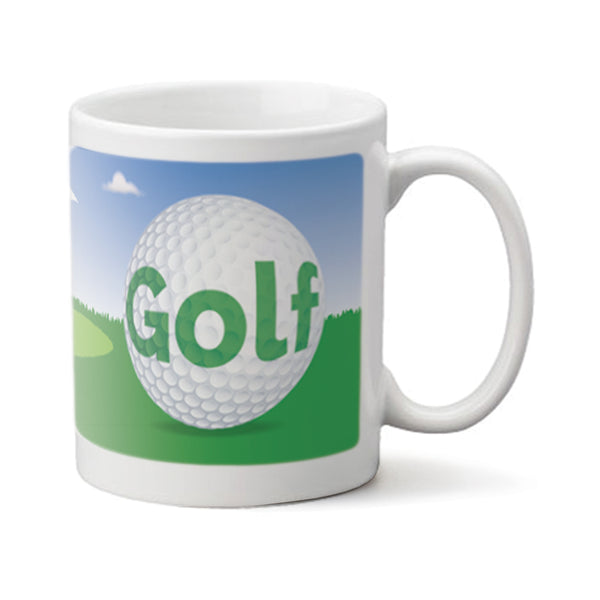 Loves Golf - Personalized Mug