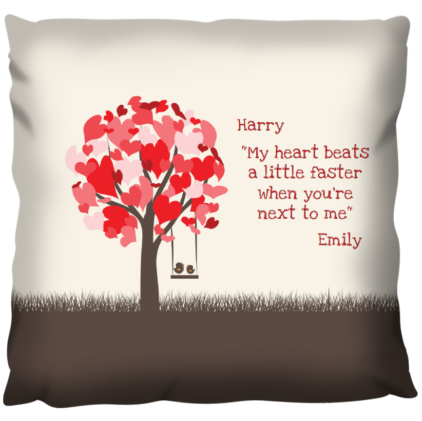 Love Birds - Personalized Cushion