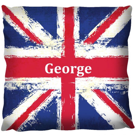 Union Jack - Personalized Cushion