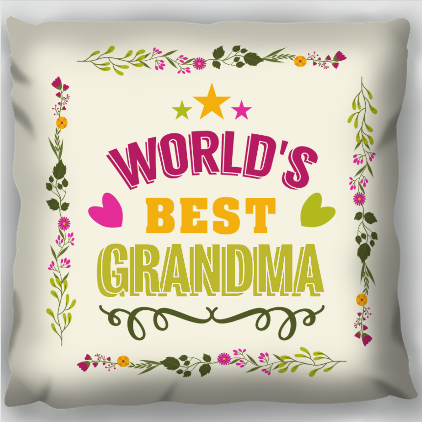 Worlds Best  - Personalised Cushion