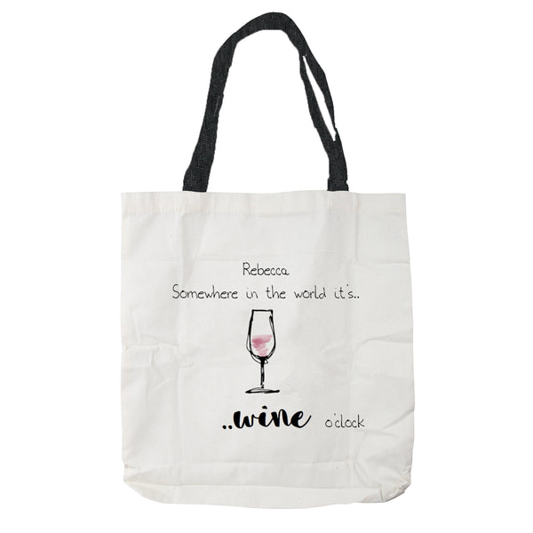 Wine O'Clock - Tote Bag