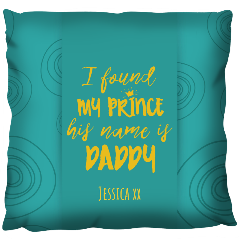 I Found My Prince - Personalized Cushion