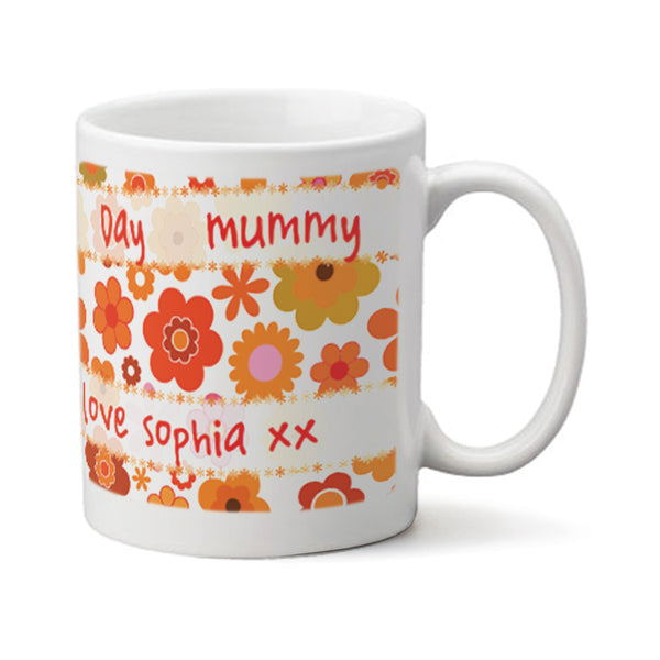 Mothers Day Flowers  - Personalized Mug
