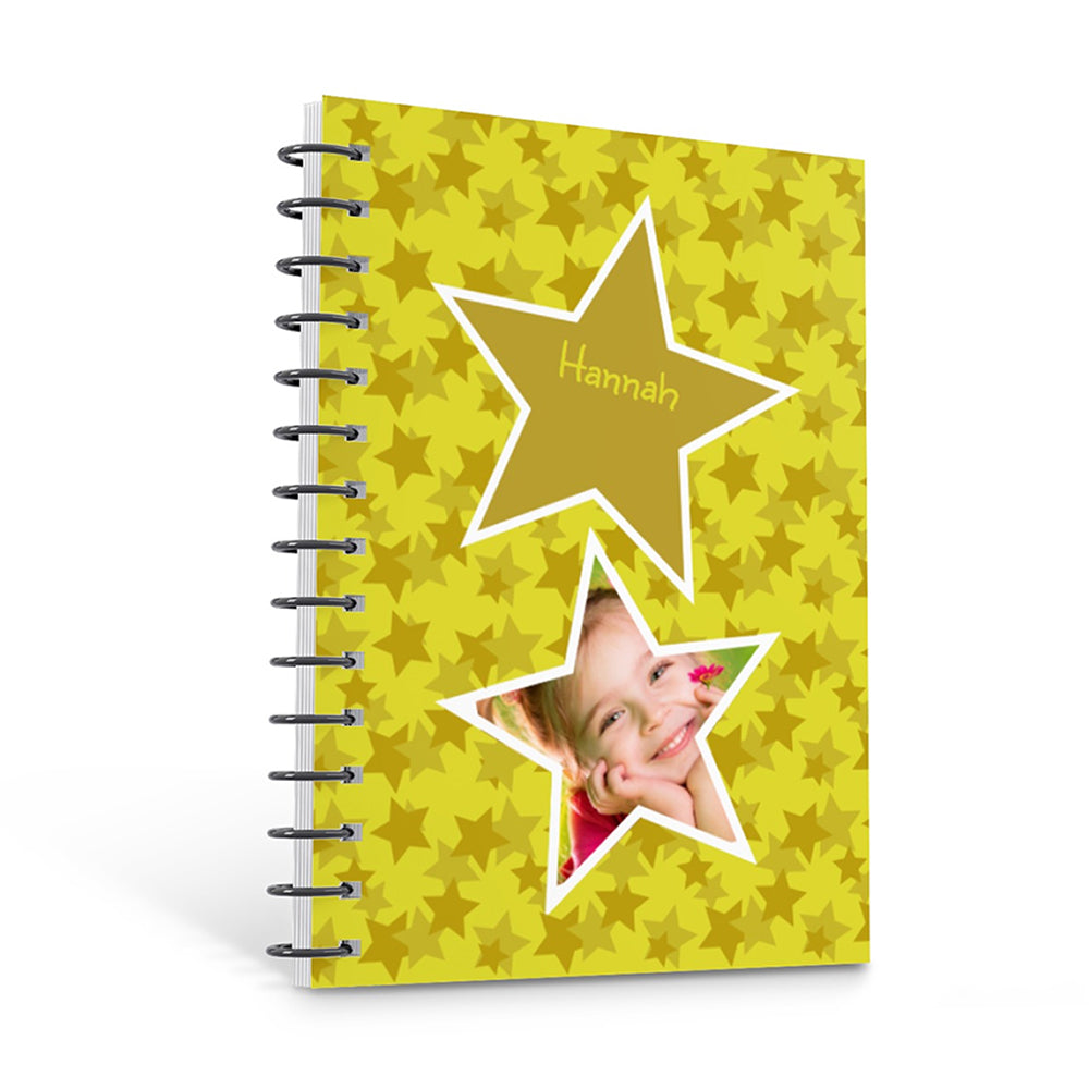 Gold Star Photo - Personalized A4 Notepad | Printzware