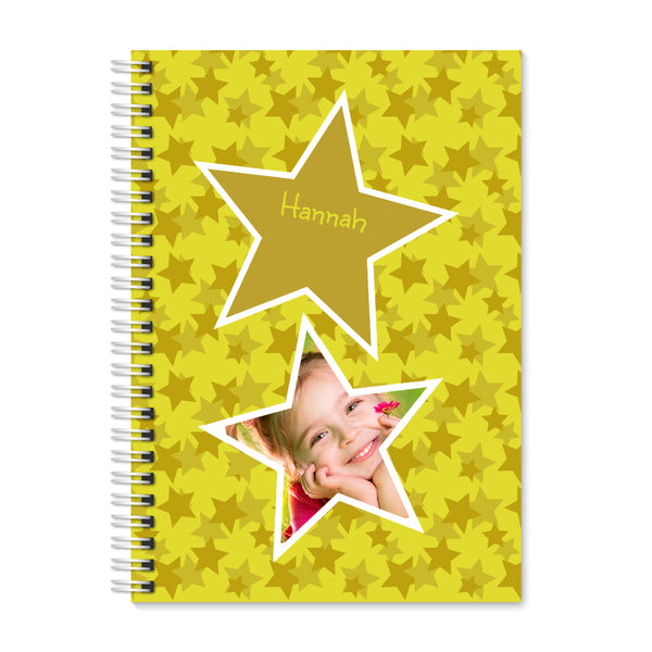 Gold Star Photo - Personalized A4 Notepad | Printzware