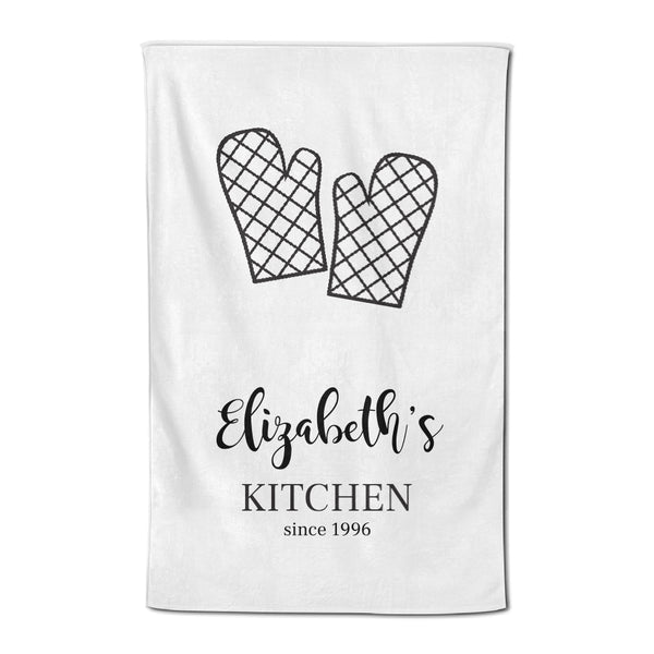 Oven Gloves - Personalized Tea Towel