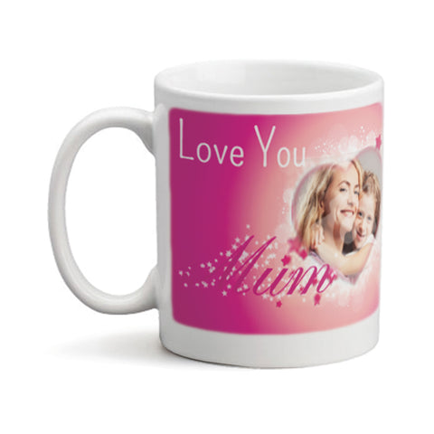 Love-heart Stars Mum- Personalized Mug