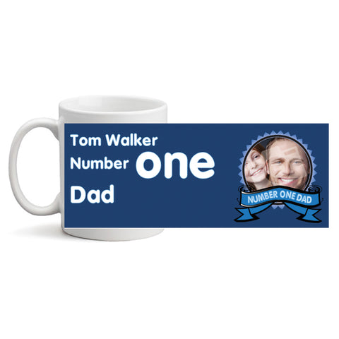 Number One Dad - Personalized Mug