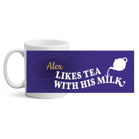 Milk with Tea - Personalized Mug