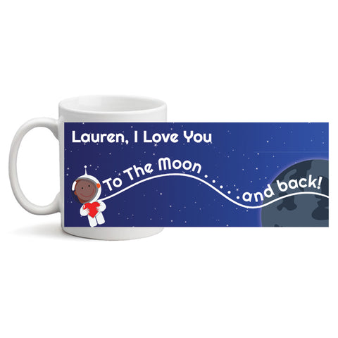 Love to the Moon - Personalized Mug